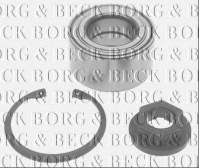 BORG & BECK bwk993 -  Комплект подшипника ступицы колеса
